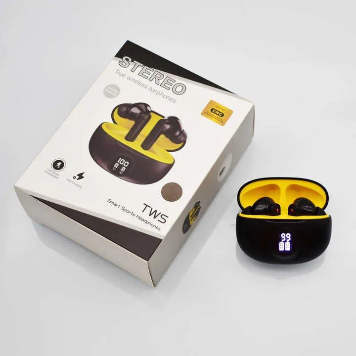 TWS Wireless Earbuds with LED