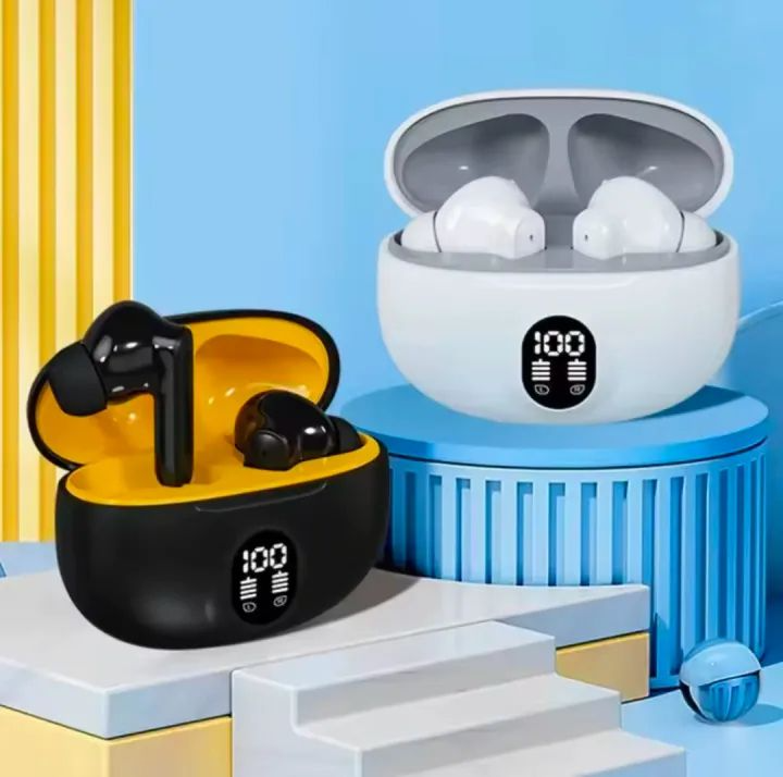 TWS Wireless Earbuds with LED