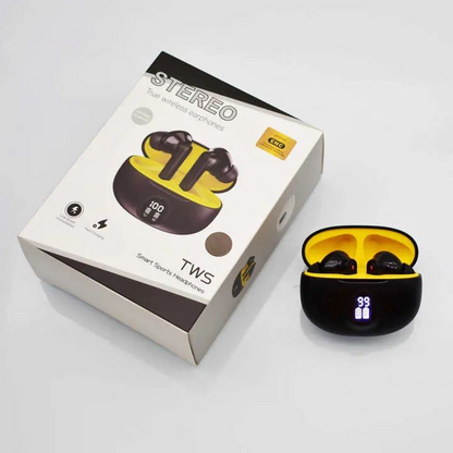 TWS Wireless Earbuds with LED